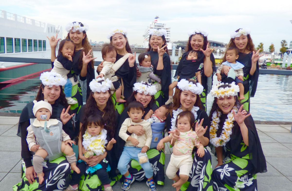 ハハコモマイだっこフラ